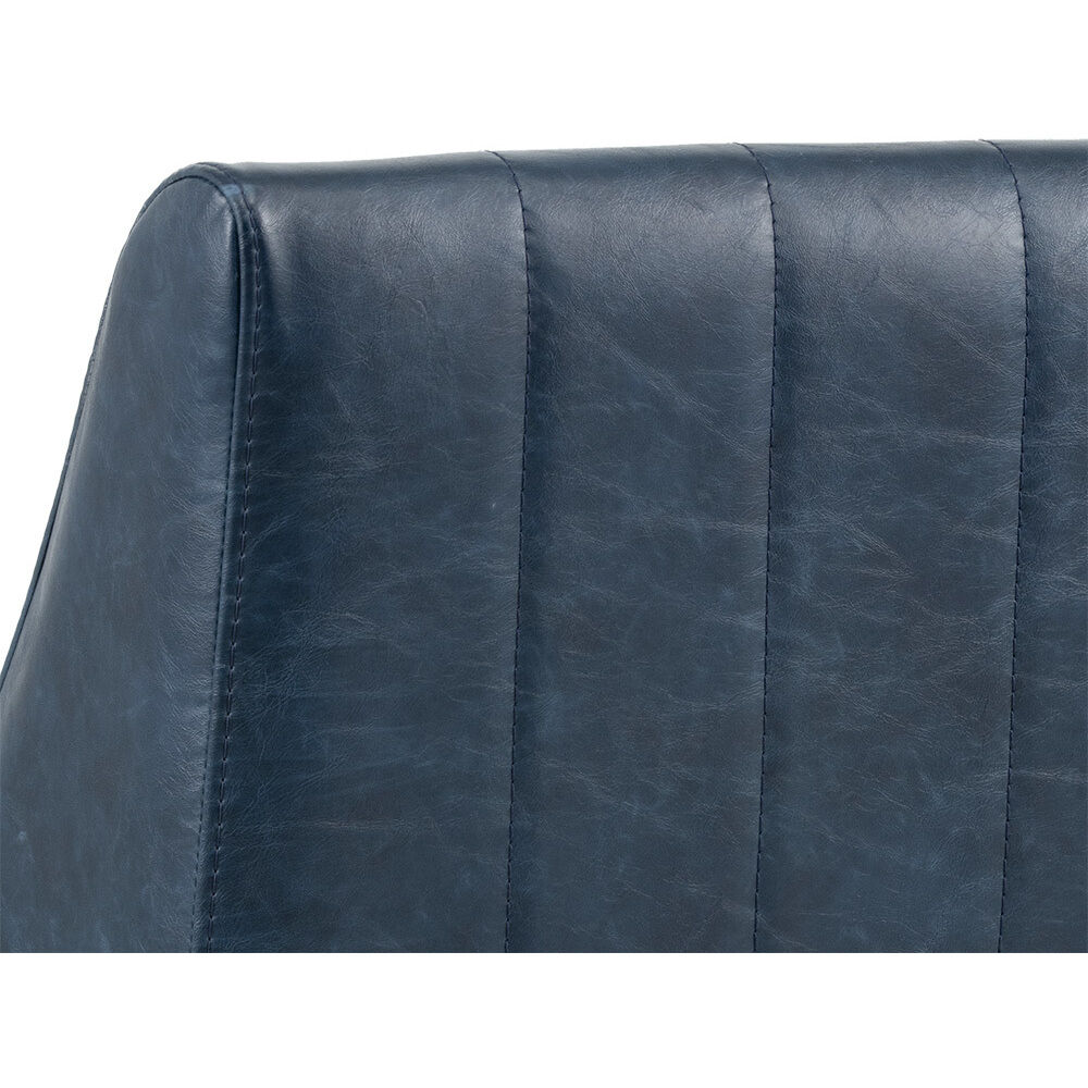 Wolfe Vintage Blue Lounge Chair